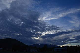 Monsoon Weather, August 25, 2012